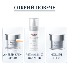 Eucerin Hyaluron-Filler Нощен пилинг и серум 30 ml