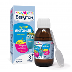 Kids Vits Becutan 3+ Мултивитамин Сироп 100 ml