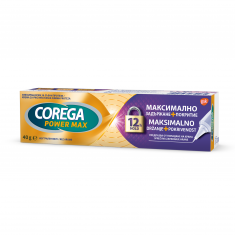 Corega Hold + Seal Фиксиращ крем за зъбни протези 40 g