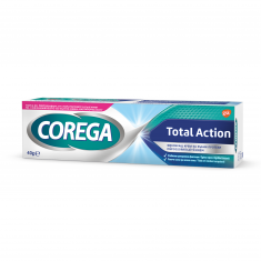 Corega Total Action Фиксиращ крем за зъбни протези 40 g