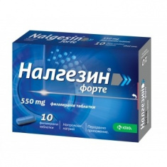 Налгезин форте 550 mg х10 броя