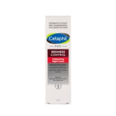 Cetaphil Pro Redness Control Хидратиращ нощен крем за лице за кожа, склонна към зачервявания 50 ml