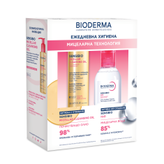 Bioderma Sensibio Мицеларно почистващо олио 150 ml + Sensibio AR+ Мицеларна вода 100 ml