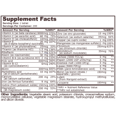 Pure Nutrition - Daily Vitamins - 200 Таблетки