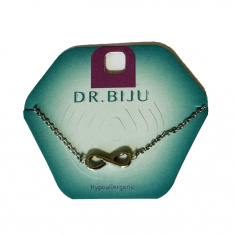 Dr. Biju Хипоалергенна гривна DBIN180B020 – INFINITY 18 mm WHITE BRONZE