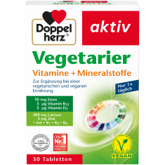 DoppelHerz Aktiv Витамини за вегетарианци х30 таблетки