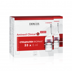 Vichy ПРОМО Dercos Aminexil Clinical 5 Терапия против косопад за жени х21 + 12 дози