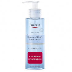 Eucerin DermatoClean Почистващ гел с хиалурон 200 ml