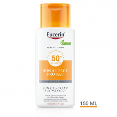 Eucerin Слънцезащитен крем-гел против слънчеви алергии SPF50 x150 мл