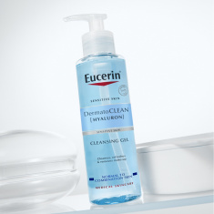 Eucerin DermatoClean Почистващ гел с хиалурон 200 ml