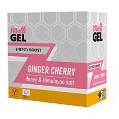 MelliGEL GingerCherry Energy Gel - Био Енергиен Гел 32 g х12 броя