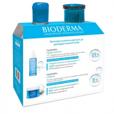 Bioderma Hydrabio Mицеларна вода за дехидратирана кожа 2 броя х500 ml ЕКО ОПАКОВКА