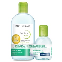 Bioderma Sebium Мицеларна вода 500 ml + 100 ml