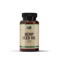 Pure Nutrition - Hemp Seed Oil 500 Mg - 60 Capsules