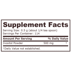 Pure Nutrition - Inositol Powder - 57 G