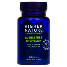 Higher Nature Кверцетин и Бромелаин х60 таблетки