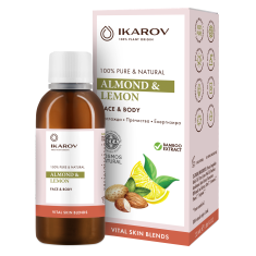 Ikarov Бадем и лимон маслен бленд за лице и тяло 55 ml