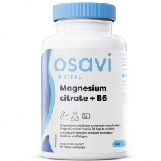 Magnesium Citrate + Vitamin B6 х 90 капсули