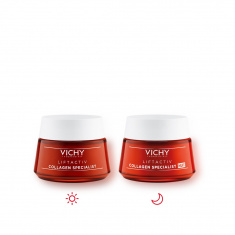 Vichy Liftactiv Collagen Specialist дневна и нощна рутина за коригиране на бръчки и възстановяване на нивата на колаген в кожата