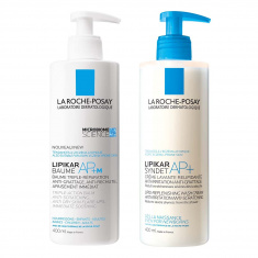 La Roche-Posay LIPIKAR Протокол за суха кожа, склонна към атопия (почистване и грижа)