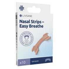 Livsane Назални пластири за лесно дишане х10 броя