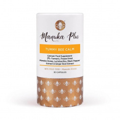 Manuka Doctor Manuka Plus Tummy Bee Calm MGO 300 Формула с мед от манука за добро храносмилане х30 капсули