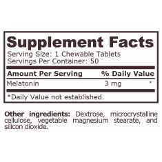 Pure Nutrition - Melatonin 3 Mg - 100 Таблетки