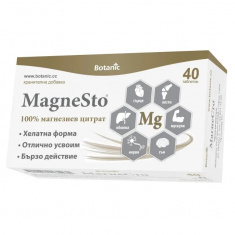 MagneSto 100% магнезиев цитрат х40 таблетки