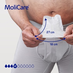 MoliCare Man Подложки за мъже 4 капки х14 броя