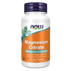 Now - Magnesium Citrate - 60 Капсули