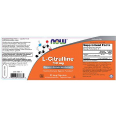 L-Citrulline 750 mg