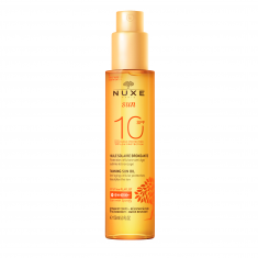 Nuxe Sun SPF10 Слънцезащитно сухо олио за лице и тяло 150 ml