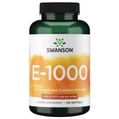Swanson Натурален Витамин Е х 100 софт гел капсули