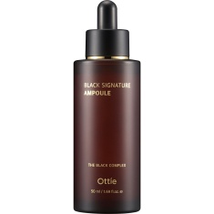 Ottie Black Signature Премиум Ампула за лице с черен комплекс 50 ml