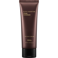 Ottie Black Signature Премиум Почистваща Пяна за лице с черен комплекс 120 ml
