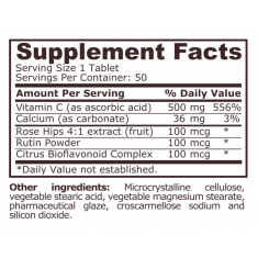 Pure Nutrition - Vitamin C-500 - 50 Tablets