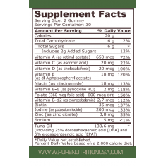 Pure Nutrition - Prenatal Formula Raspberry - 60 Gummies