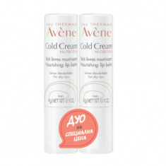 Avene Cold Cream Дуо Комплект Стик за устни 2 x4 г