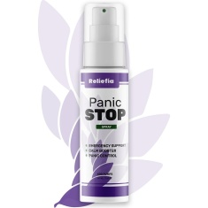 Reliefia Nutrition Panic Stop Спрей против паник атаки 50 ml