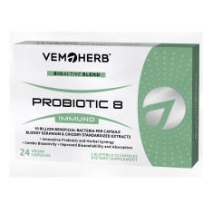 VemoHerb Пробиотик8 Имуно х24 капсули