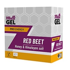 MelliGEL PRO RedBeet Energy Gel - Био Енергиен Гел 32 g х12 броя