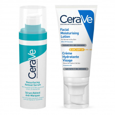 CeraVe Протокол за грижа за лицето с ретинол за равномерен вид на кожата (грижа и слънцезащита)