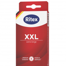 Ритекс XXL Премиум презервативи, за естествена издръжливост х8 броя