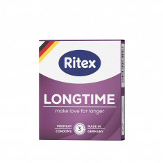 Ritex Longtime Премиум презервативи, за естествена издръжливост х3 броя