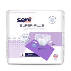 Super Seni Plus Универсални пелени за възрастни, размер L х10 броя