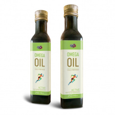Pure Nutrition - 2 Броя Omega Oil Active - 250 Ml