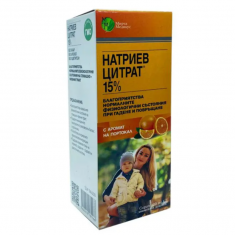 Mirta Medicus Натриев цитрат 15% течна форма 109 ml