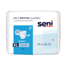 Seni Active Classic Абсорбиращи гащи за възрастни, размер XL х10 броя