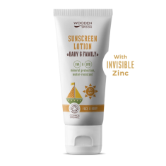 Wooden Spoon SPF50 Био слънцезащитен лосион “Baby&Family” 100 ml