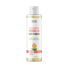 Wooden Spoon Mango Baby & Family Измивно за Минерална слънцезащита 200 ml